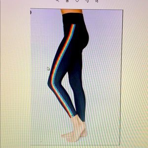 (NEW) Spiritual Gangster Rainbow Stripe Leggings